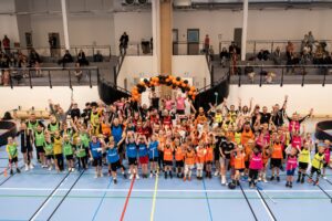 Hela Moheda IBK i sin sporthall.